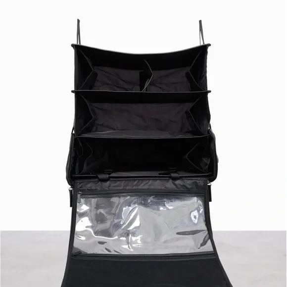 Beis The Hanging Duffle Bag in Black - Picture 5 of 15